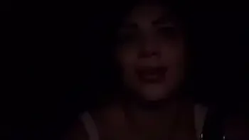 Martina goes to abandoned house to play the OUIJA and she ends with a cock in her mouth