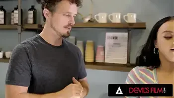 DEVILS FILM - Big Tiddies Payton Preslee Tests New Employee By Fucking Hard With Him