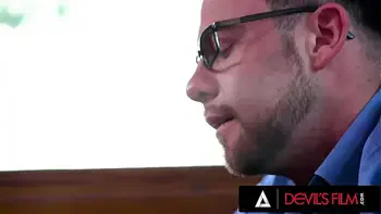 DEVILS FILM - Big Rough Sex At The Office With Busty Skylar Vox And Her Tight Pussy