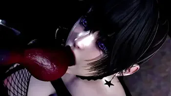 Slutty Witch gets Knotted by a Werewolf with a massive cock!