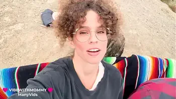 OMG! Drone Footage of Jewish Stepmom and Stepson Having Real Public Sex with VibeWithMommy