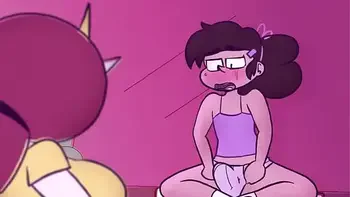 animation by missmoonified: pajama party with special guest