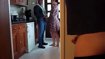 Big Butt Wife Gets Creampied By Lover as Cuckold Husband Watches and Jerks Off