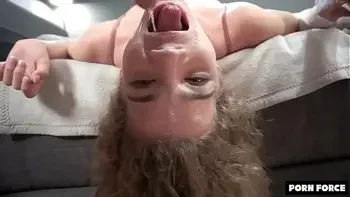 18 Yo Cute Amateur Teen SABRINA SPICE First ROUGH Sex And Face Fuck