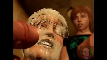 Granny big tits teacher and her  20 years students