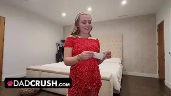 Thick Blonde StepDaughter Eva Nyx Gets Her Juicy Teen Pussy Creampied By StepDaddy - DadCrush