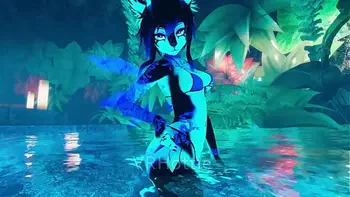 POV Furry Fuck In Hot Spring Lap Dance VRChat ERP