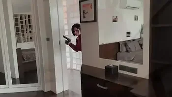 Ada Wong from Resident Evil Masturbates Wet Pussy Dildo and Crazy Orgasm - Solo Cosplay