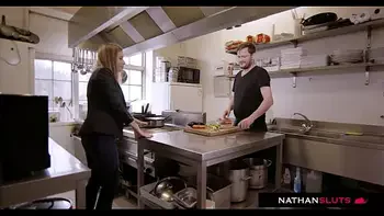 Intense Anal Ramming In The Kitchen For Busty Blanche Bradburry & Teen Ally Breelsen