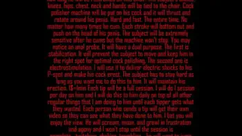 experiment: cock polisher