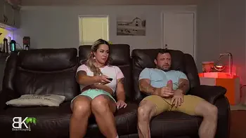 StepMom ALMOST catches them on the couch! She has other issues to deal with...