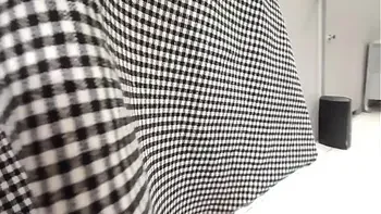 Hazel Reid shops in a mini skirt - PUBLIC FLASHING