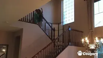 Tara Lynn And Sammy Play With A Big Strapon At Home