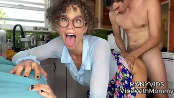ROUGH KITCHEN ANAL WITH TEACHER