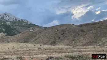 Guys picked up two girls in the mountains and fucked them there