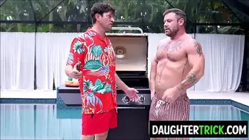 BBQin' and stepdaughter swappin'