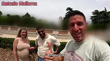 Hot Spanish PREGNANT MOM With Big Tits Gets Picked Up in Public