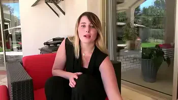 Davina and Candie's first FFM trio, anal for lesbians