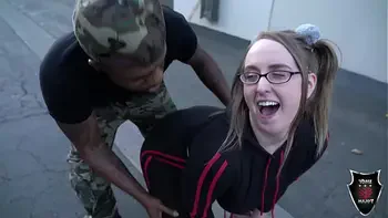 Pig Tailed Andi Ray Sucks And Titty Fucks Rome Major's Monster Cock!