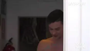 Cum Addict Mary Rock Fucked At Hostel After Yoga Class - HORNY HOSTEL