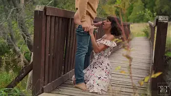 Take me right on the bridge like a whore