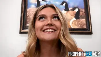 PropertySex Big Natural Boobs Real Estate Agent Fucking Her Recently Divorced Client in House She's Trying to Sell