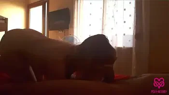 She wanted to shoot us, but she couldn't resist and joined us