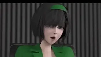 3d model stepmom enjoy in office