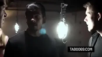 Busty teen slut Lena Paul gets gangbanged