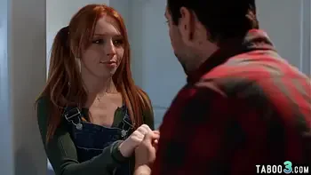 Stepdad offers his teen stepdaughters Madi Collins ass to a social worker