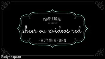 fadynha vestiu seu conjunto vermelho pra testar e acabou montando no pau