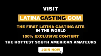 Latina Casting - Petite Black Latina Anal Impaled In Casting