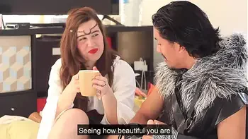 I try to seduce a lesbian girl after a medieval party