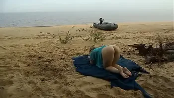 Anal fucking big ass on island