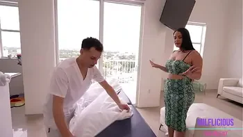 Miss Raquel Gets Oiled up and Massaged Intro