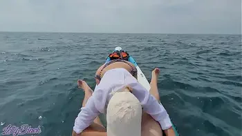 Outdoor Blowjob - She Extracted And Swallowed All the Cum