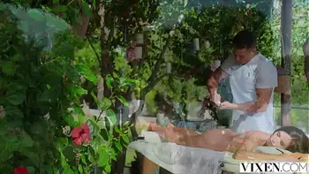 VIXEN Stunning Trio Lia, Vanessa & Eve Share Alberto's Cock