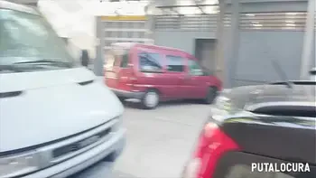 PutaLocura - La colombiana candente PrisAngel es pillada por Torbe y cabalga su polla