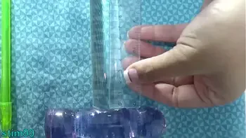 Female Pee Hole Fucking with Cucumber Japanese Kinky urethral insertion