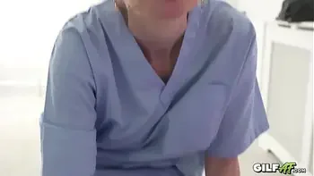 GILF NURSE GOT A CREAMPIE! Gilf AF