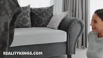 Gorgeous busty babe (Alyssia Kent) rides (Kristof Cale's) big cock - RealityKings