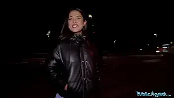 Public Agent Big ass Nuria Millan cheating public blowjob with big dick
