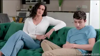 Penny MILF Coddling Her Boy - Penny Barber