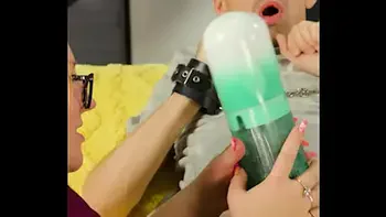 MY STEP MOM CAUGHT ME JERKING OFF AND MILKED MY CUM