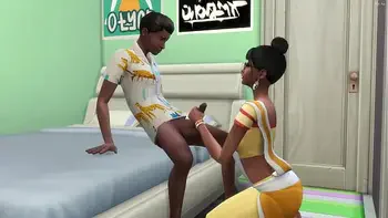 Indian Stepmom catches her stepson masturbating in front of the computer watching porn videos || adult videos || Porn Movies