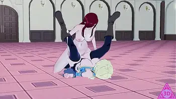 Lucy Elsa Fairy Tail hentai videos  blowjob handjob horny and cumshot gameplay porn uncensored... Thereal3dstories..