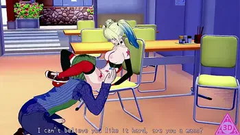 Harley Quinn hentai videos  blowjob handjob horny and cumshot gameplay porn uncensored... Thereal3dstories..