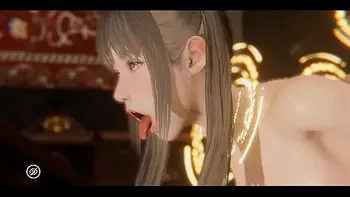 Uncensored Hentai / 3D | Alana wanted to get fucked from the back while in air | Rise of Eros