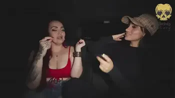 Street challenges with my friend