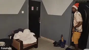 Horny Mistress of Benin fucks houseboy